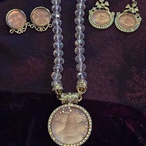 Kirk’s Folly Magnetic Necklace and 2 pair of earrings